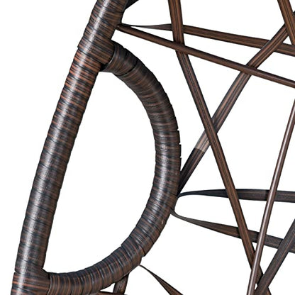 Hanging Wicker Tear Drop Chair by Christopher Knight