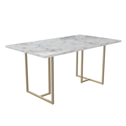 CosmoLiving by Cosmopolitan Astor Dining Table, White