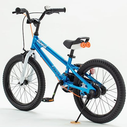 RoyalBaby Freestyle 7 Kids Bike 18 Inch Blue