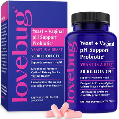 50 Billion CFU Yeast & pH Support Capsules