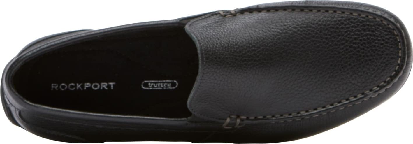 Rockport Men's Black Venetian Loafers, Size 6.5W