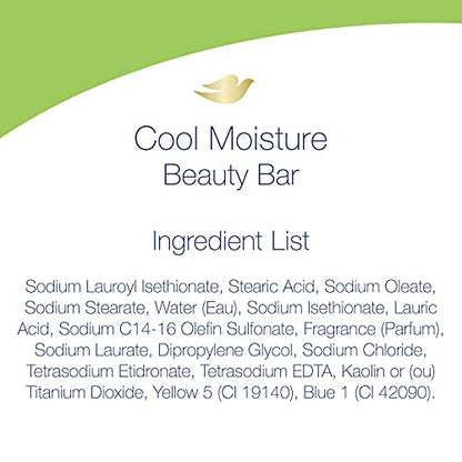 Dove Cucumber Green Tea Beauty Bar 14 Bars