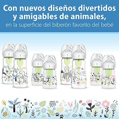 Dr. Brown's Anti-Colic Baby Bottles, Dino Design