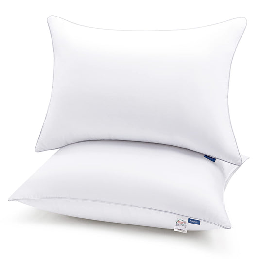 CozyLux Cooling Pillows Set for Sleepers