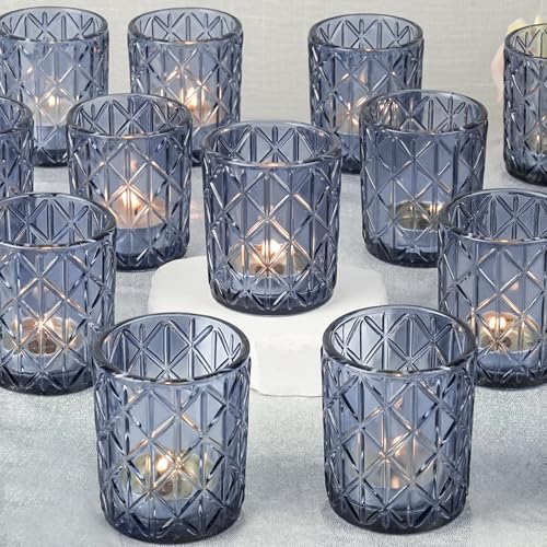 24 Pack Glass Votive Candle Holders