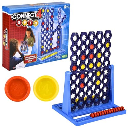 Hasbro Gaming Connect 4 Spin Strategy Board Game