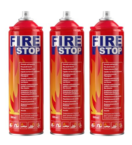 3 Pack Home and Car Fire Extinguishers