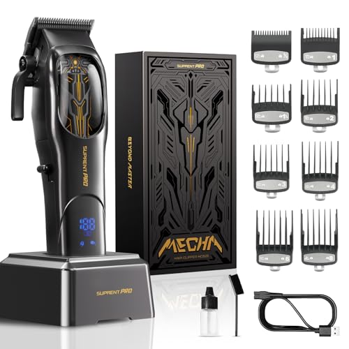 Cordless Quiet Hair Clippers with High Torque Motor