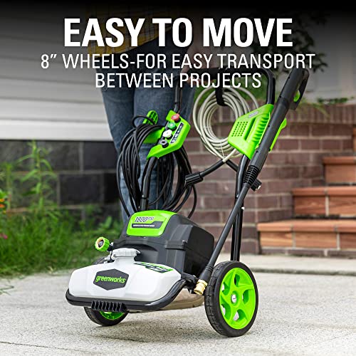 Greenworks 1800 PSI Pressure Washer, PWMA Certified