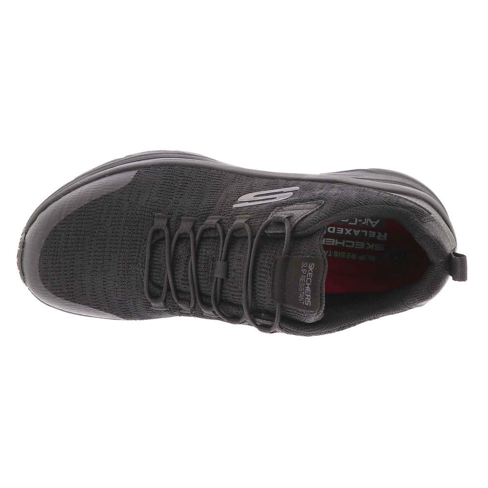 Skechers Men's Black Luxir Food Service Shoes