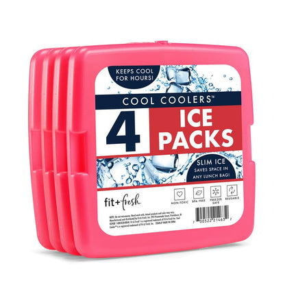 Fit & Fresh Slim Ice Packs for Lunch Bags
