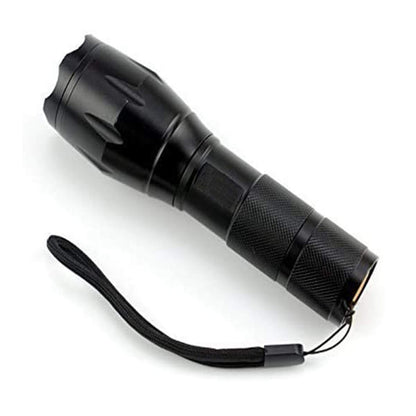 MODOAO 1500LM LED Waterproof Tactical Flashlight with 5 Light Modes for Hiking, Camping, Emergency (1 Pack)