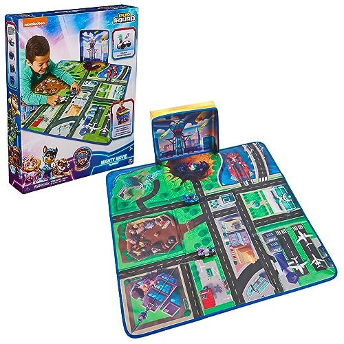 Paw Patrol Mighty Movie Pup Squad Play Mat Set
