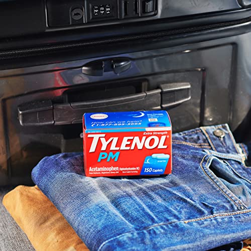 Tylenol PM Extra Strength Pain Relief Caplets