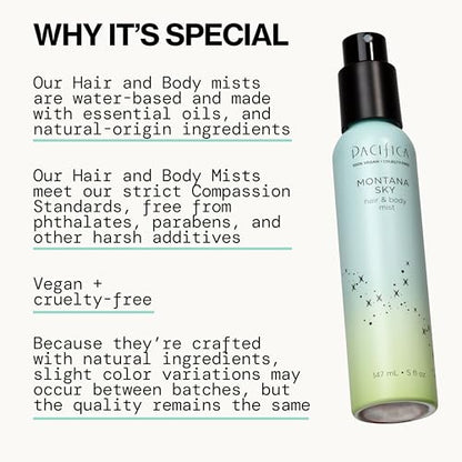 Pacifica Hair Mist & Body Spray - Montana Sky