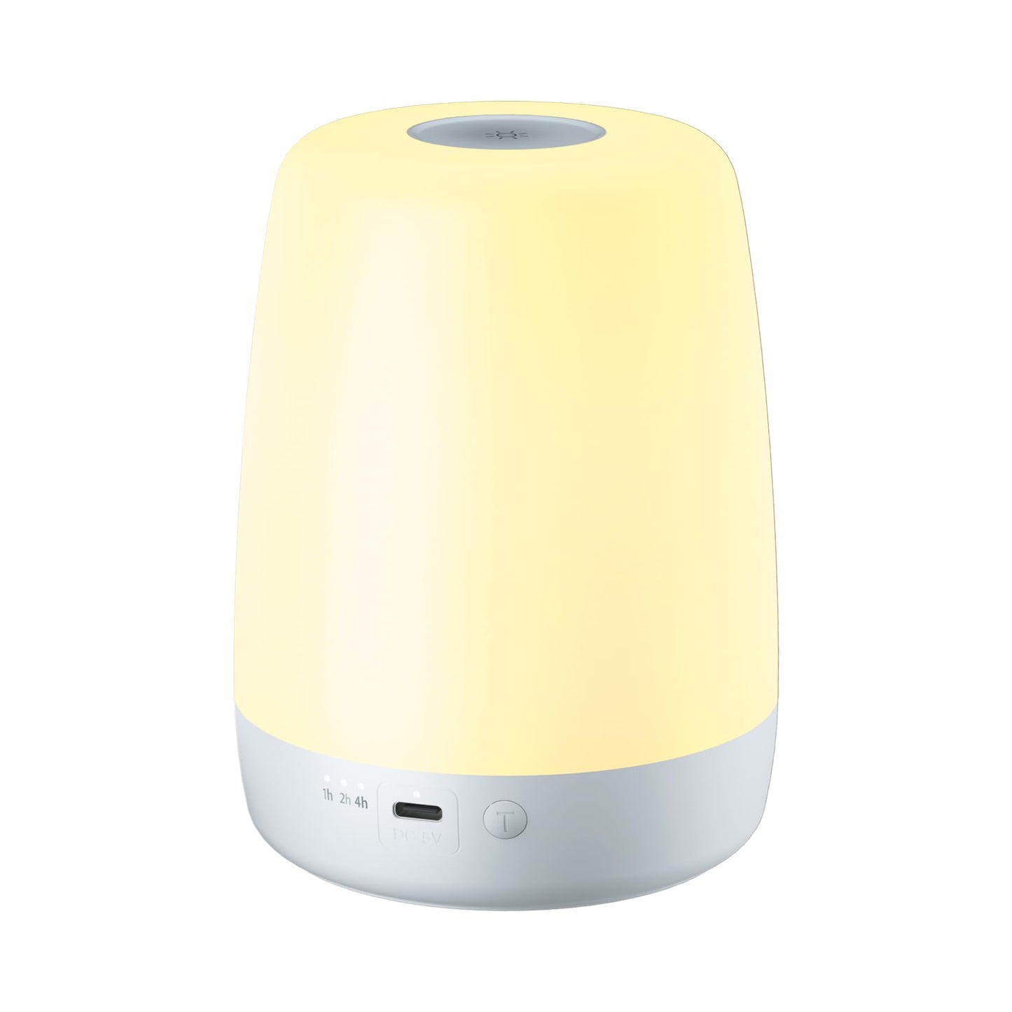 winshine Kids Night Light, 3 Way Dimmable Touch Night Light for Kids, 7 Colors Changing RGBW Rechargeable Portable Baby Night Light Lamp