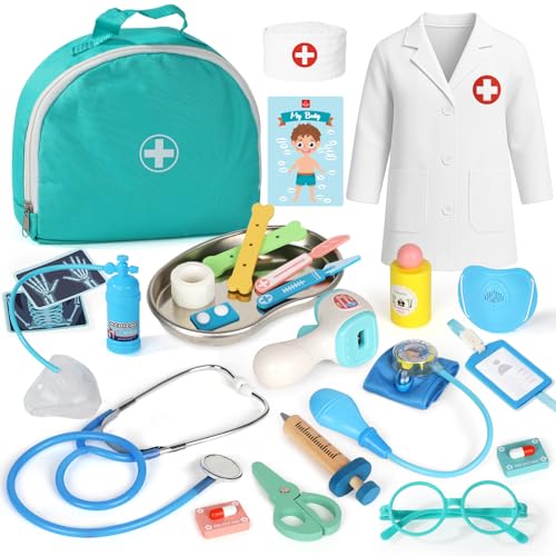 Lehoo Castle Kids Doctor Playset with Costume