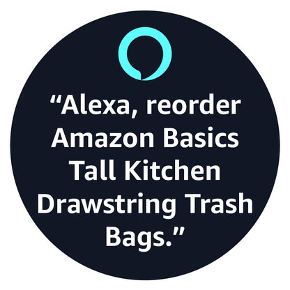 Amazon Basics Tall Kitchen Drawstring Trash Bags, Clean Fresh Scent, 13 Gallon, 200 Count, Pack of 1