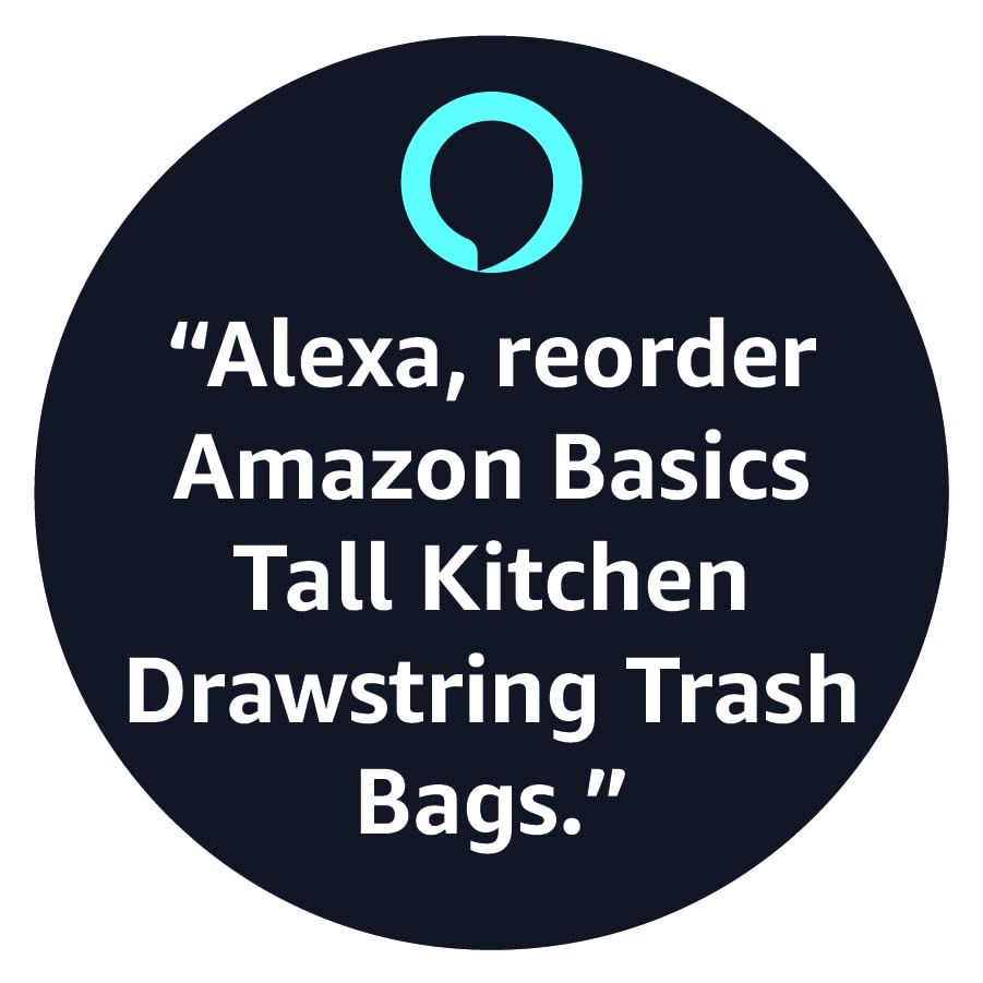 200 Amazon Basics 13 Gallon Drawstring Trash Bags