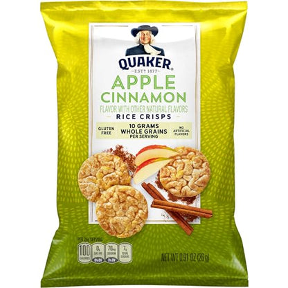 Quaker Gluten Free Apple Cinnamon Rice Crisps