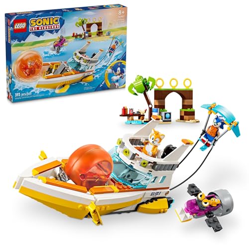 LEGO Sonic Tails Adventure Boat Building Set
