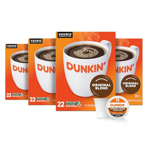 88 Count Dunkin' Original Blend Medium Roast K-Cups