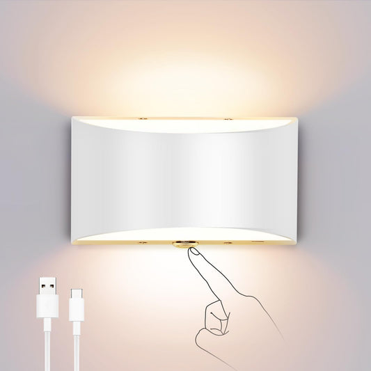 Lightess Rechargeable Wall Sconce for Modern Spaces