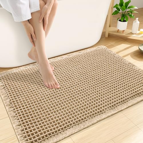 Smiry Extra Soft Absorbent Non Slip Bath Mat