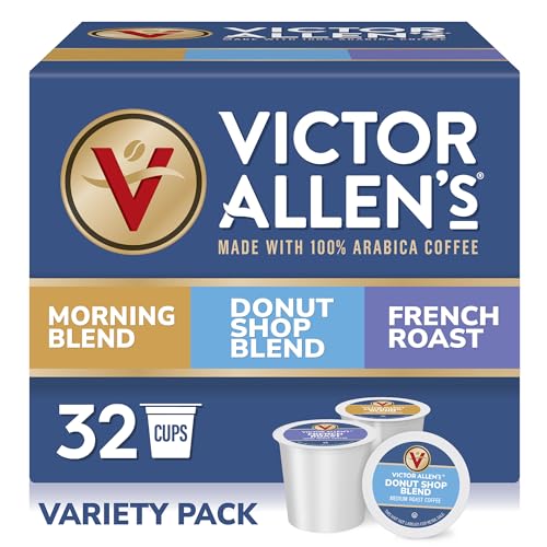32 Count Coffee Pods Variety Pack for Keurig Brewers