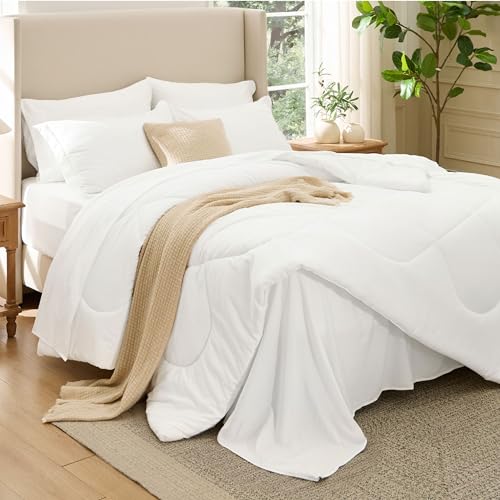 Bedsure Twin All Season Down Alternative Comforter Set