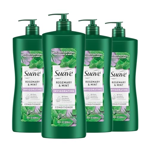 4 Pack Suave Rosemary Mint Conditioner 28 oz