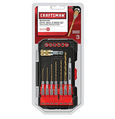22 Piece Craftsman Drill Driver Bit Set