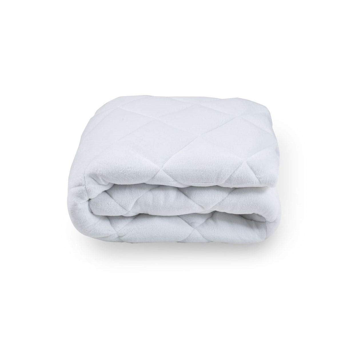Twin Size Mattress Pad - Soft Hypoallergenic Protector