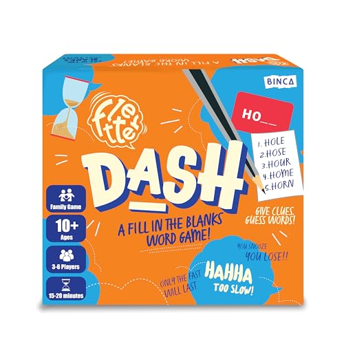 Fletter Dash Strategic Word Card Game