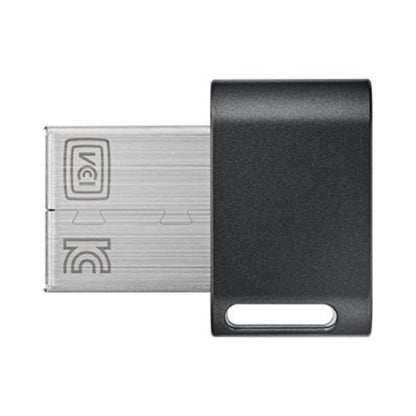 SAMSUNG FIT Plus 3.1 USB Flash Drive, 128GB, 400MB/s, Plug In and Stay, Storage Expansion for Laptop, Tablet, Smart TV, Car Audio System, Gaming Console, MUF-128AB/AM,Gunmetal Gray