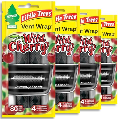 16 Pack LITTLE TREES Vent Wrap Car Air Fresheners