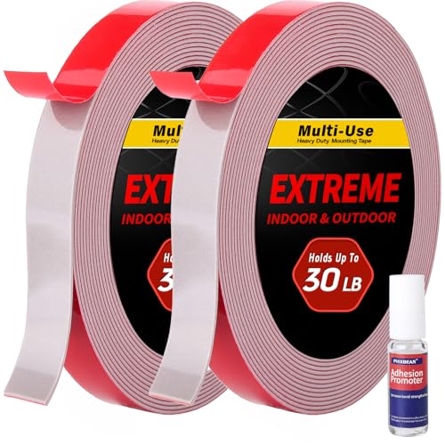 2 Pack Heavy Duty Double Sided Mounting Tape