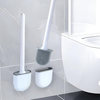 VIWIK Silicone Toilet Brush and Holder Set