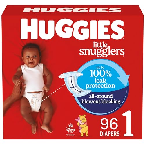 96 Count Huggies Little Snugglers Baby Diapers