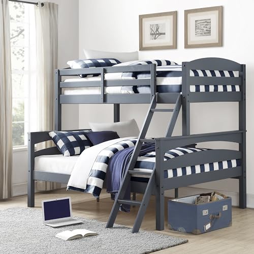 Twin Over Full Wood Bunk Bed Frame