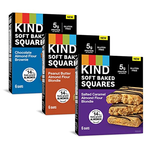 18 Count KIND Soft Baked Squares Variety Pack