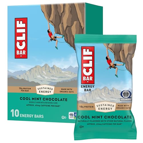 10 Count CLIF Protein Energy Bars with Caffeine