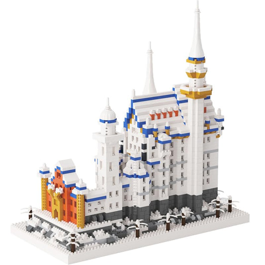 Germany Swan Stone Castle Micro Blocks Set