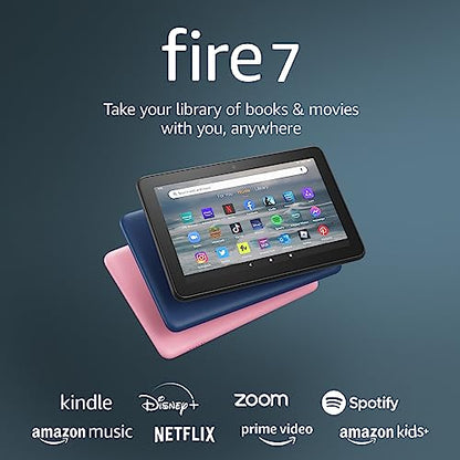 Amazon Fire 7 Tablet, 32GB, 10-Hour Battery