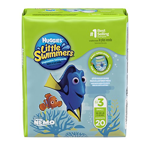 4 Pack Huggies Little Swimmers Swim Diapers 20 Count