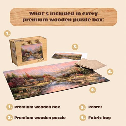 Buffalo Games Thomas Kinkade 500 Piece Puzzle