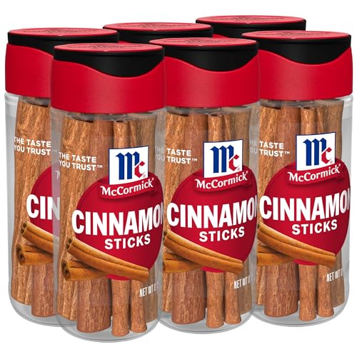6 Pack McCormick Cinnamon Sticks 0.75 oz Each (OU)