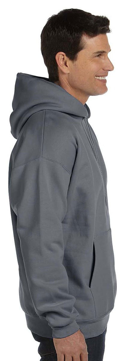 Hanes Men's Heavyweight Pullover Hoodie, Black