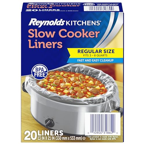 20 Count Reynolds Slow Cooker Liners 3–8 Quart