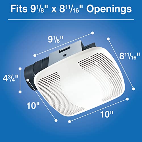 Air King BFQ50 ENERGY STAR® Qualified SNAP-IN Exhaust Fan, 50 CFM